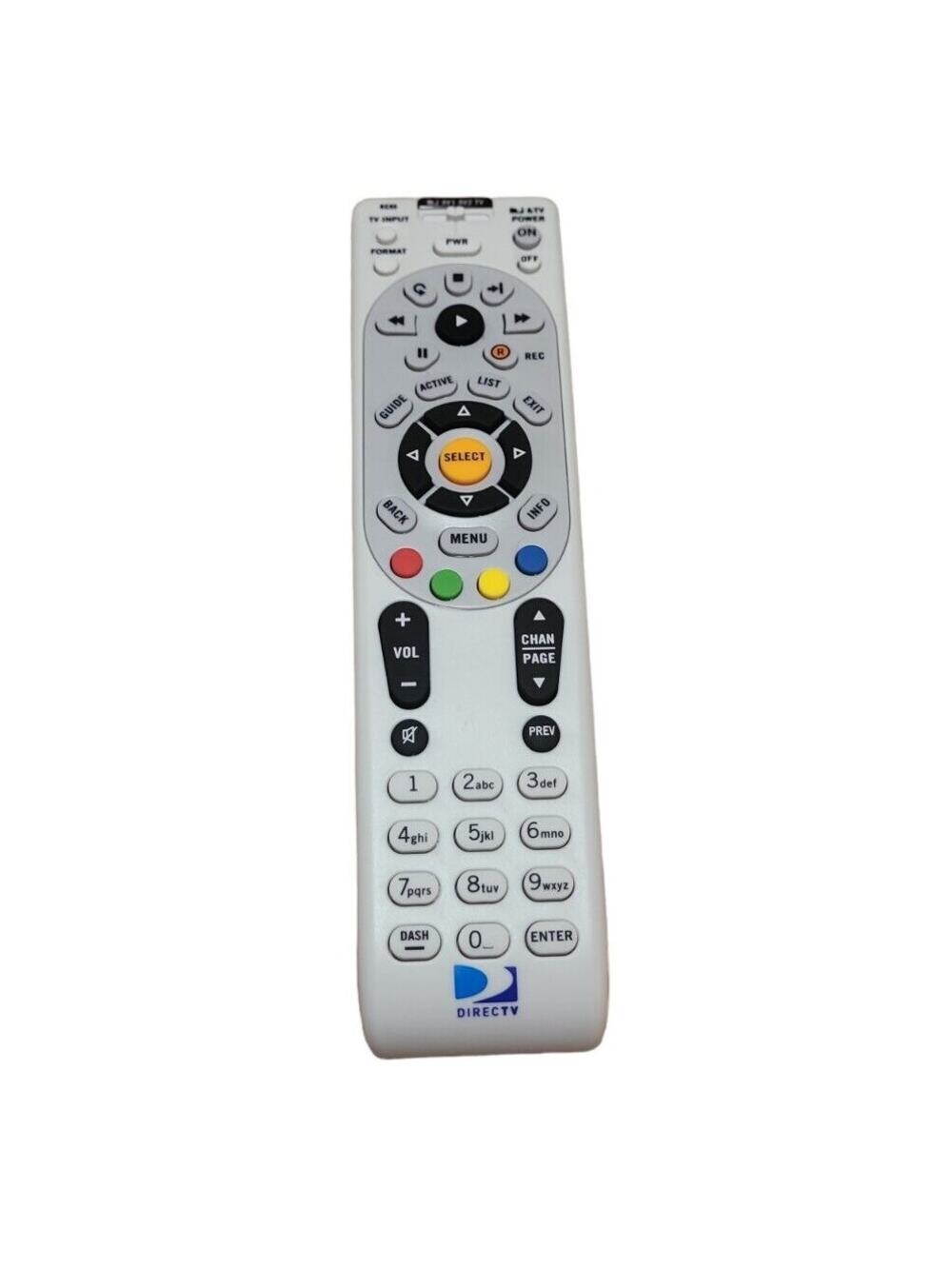 DIRECTV RC66 HD DVR Remote Control Replacement Tested